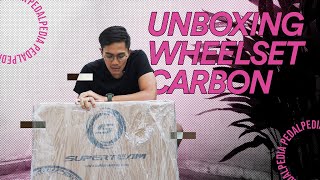 UNBOXING - WS CARBON BUDGET JAMINAN SEMBALAP SUPERTEAM 38MM