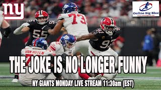 New York Giants Monday Live Stream 11:30am (EST) - Can We Just Forfeit the Last Two?