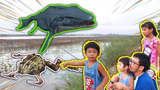 น้องภพ l ตกปลา กบตัวใหญ่ ฉลามยักษ์ Fishing Shark Frog