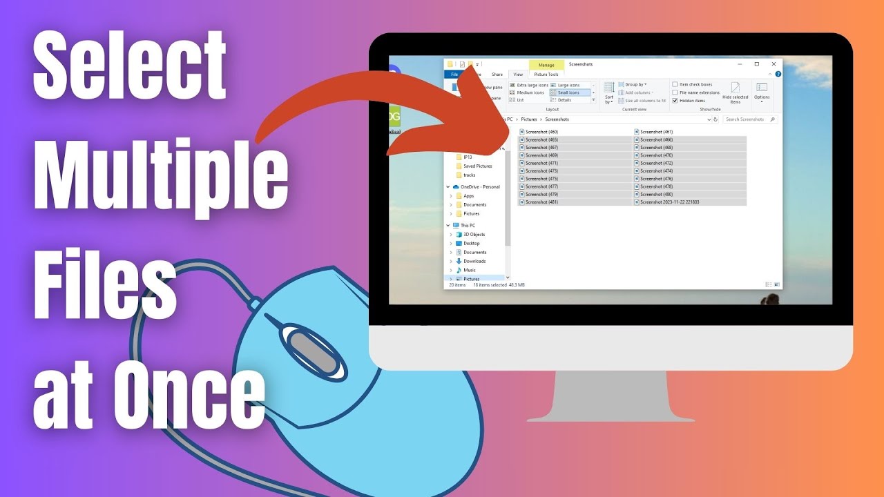 Select Multiple Files At Once On Windows - YouTube
