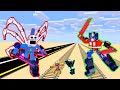 Thomas Transformer VS Optimus Prime | Monster School MEME Animation