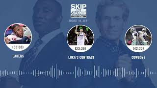 Lakers, Luka's contract, Cowboys | UNDISPUTED audio podcast (8.10.21)