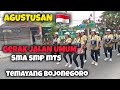 AGUSTUSAN 🇲🇨 HEBOH GERAK JALAN UMUM-SMA SMP MTS TEMAYANG BOJONEGORO