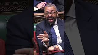 PMQs: Home secretary James Cleverly reacts to Sir Keir Starmer in Commons
