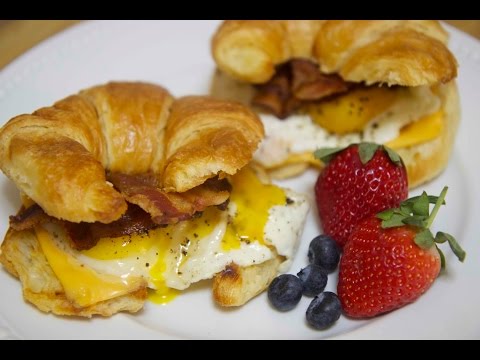Bacon Egg and Cheese Croissant - Cooked by Julie Episode 209 Bacon Egg and Cheese Croissant - Cooked by Julie Episode 209