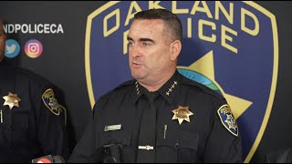 Watch: Oakland police, mayor discuss early 2026 drop in crime