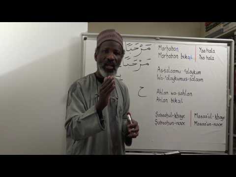 Let's Speak Arabic, Unit One Lesson One Let's Speak Arabic, Unit One Lesson One