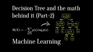 L-17 | Decision Tree and the math behind it (Part-2) in Hindi | Data Science, AI, Machine Learning
