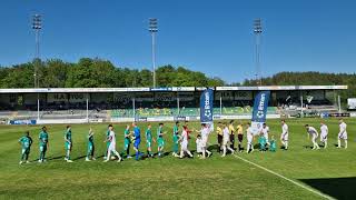 Ljungskile SK - Jönköpings Södra spelarna  kliver inn på Skarsjøvallen 19.05.2024