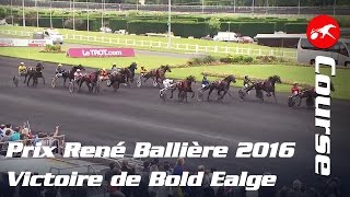 Prix René Ballière 2016 : Bold Eagle remporte son 7ème Groupe 1 - La course