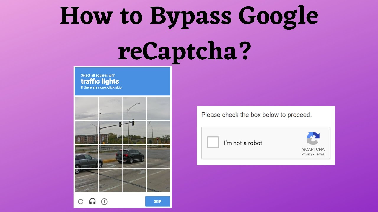 How To Bypass Google ReCaptcha? - YouTube