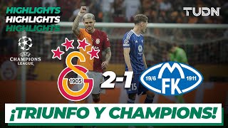 HIGHLIGHTS | Galatasaray 2-1 Molde | UEFA Champions League-Playoffs | TUDN