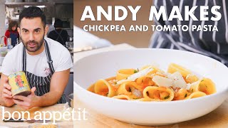 Andy Makes Pasta with Tomatoes and Chickpeas | From the Test Kitchen | Bon Appét