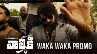 Valmiki - Waka Waka Video Promo | Varun Tej, Atharvaa | Harish Shankar. S | Mickey J Meyer