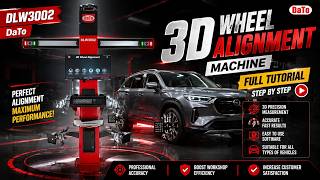 Latest 3D Wheel Alignment Machine | DaTo DLW3002 | Full Demo