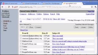 Beginner PHP Tutorial 99 Sending an Email Part 2