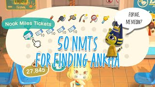 ACNH | Looking for my dreamies: Can I find Ankha with 50 nmts?