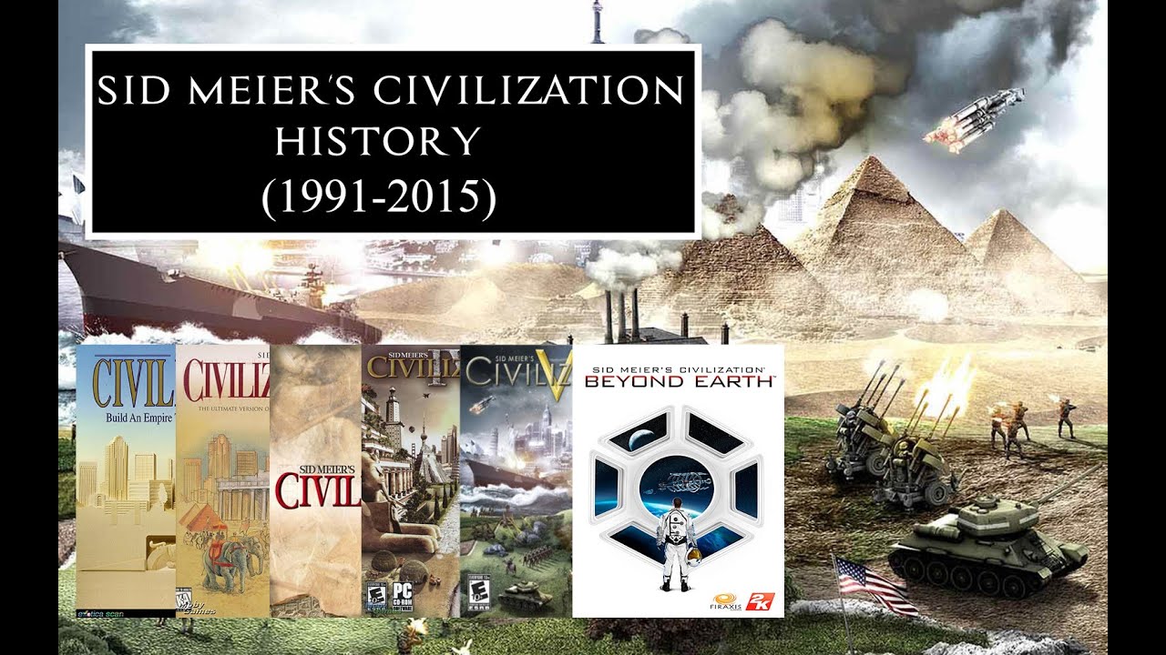 Sid Meier's Civilization History (1991-2015) - YouTube