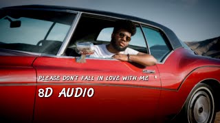 Khalid - Please Don't Fall In Love With Me | 8D Audio🎧 [Best Version]