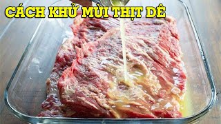 Cách khử mùi thịt dê trước khi nấu đơn giản tại nhà - Mẹo Vặt Cuộc Sống