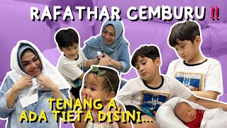 RAFATHAR CEMBURU SAMA ADIK RAYYANZA, MAMA RIETA LANGSUNG DATENG KE ANDARA !!!