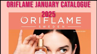 Oriflame Catalogue for the month of January 2025.