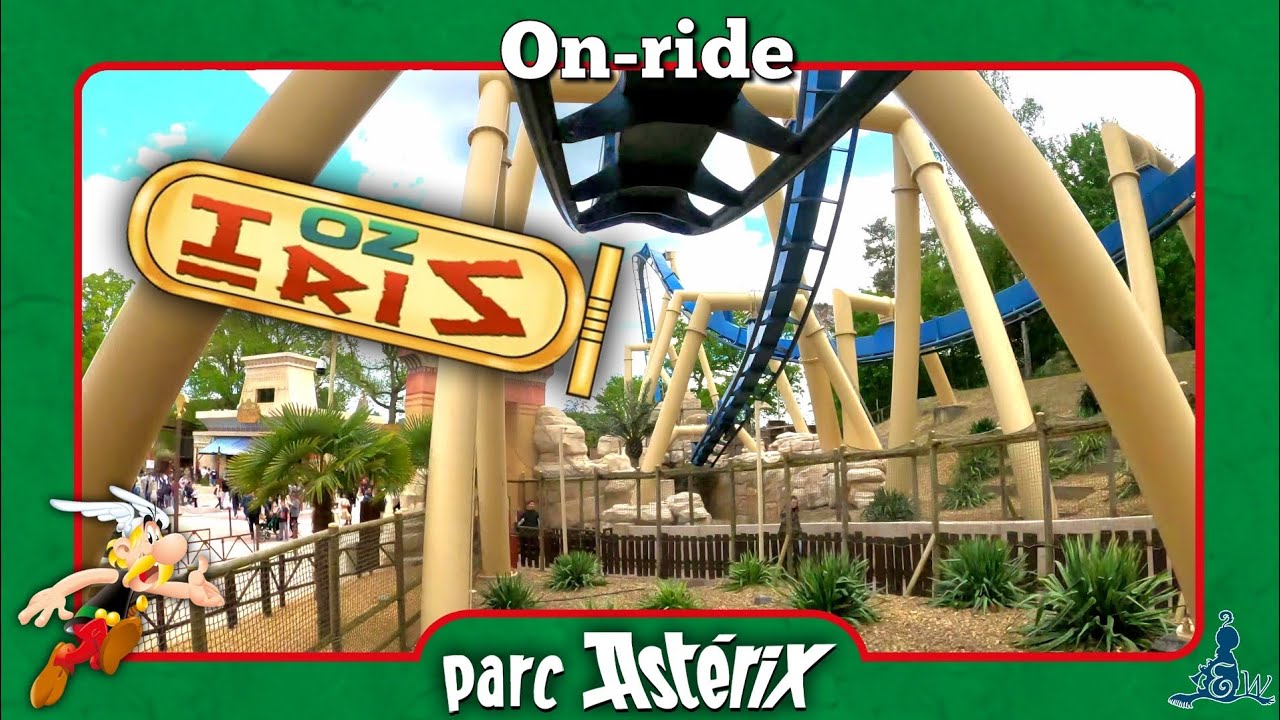 [Parc Astérix] On-ride Oziris (4K) - YouTube