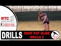 SHOT PUT DRILLS: Glide 2