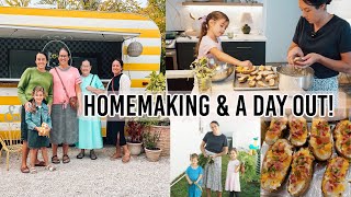 Making a Meal for Friends | Florida Gardening | Day out with Grandma \u0026 Mom!