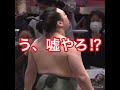 【衝撃】167cmの力士が体重66kg差相手に… sumo japan 相撲 大相撲