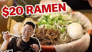 IS $20 TONKOTSU RAMEN WORTH IT?! | Fung Bros