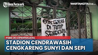 PSBB DKI Diperpanjang Lagi, Begini Suasana Sepi di Stadion Cendrawasih Cengkareng