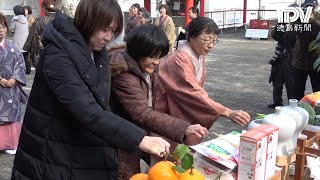 天神社で針供養