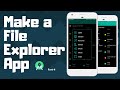 Make a File Explorer App | Android Project | Part - 4