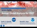 NOAA/NASA 2022 Global Climate Media Briefing