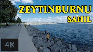 zeytinburnu sahil 2021 - 4K walking tour - Istanbul