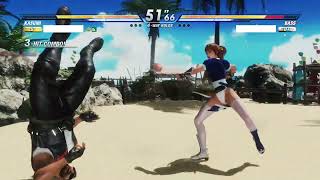 DOA6 Bass STEAM Lobby 241019 vs Kasumi