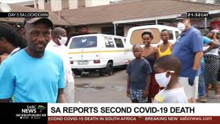 Coronavirus | SA reports second COVID-19 death