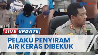 Pelaku Penyiram Air Keras ke Mantan Istri di Bogor Akhirnya Ditangkap setelah Kabur ke Palembang