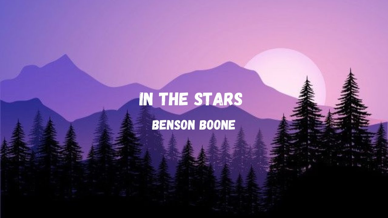 Benson Boone - In The Stars (Lyrics) - YouTube