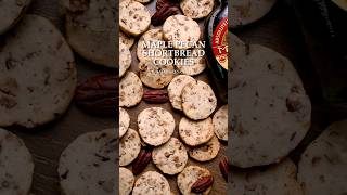 Maple Pecan Shortbread Cookies #youtubeshorts #fallcookies #shortbreadcookies