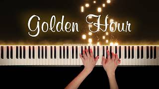JVKE - golden hour | Piano Cover with Strings (with PIANO SHEET)