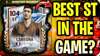 WINTERS WONDER 104 OVR CANTONA REVIEW || BEST ST IN FC MOBILE 25? 😱😱