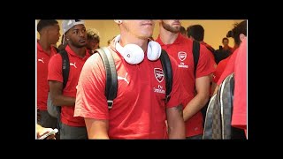 Arsenal arrives in Singapore for 2018 International Champions Cup