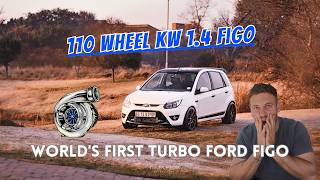 Worlds First 110 WKWTURBO FORD FIGO |😈 #TurboFordFigo #ridealong #fordfigomodified