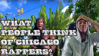 THIS WHAT PEOPLE THINK OF CHICAGO RAPPERS? | HOW CHICAGO DUDES RAP (REACTION)