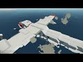 PLANE RUNS OUT OF FUEL IN ARCTIC! - Stormworks Multiplayer Gameplay - Arctic Plane Survival