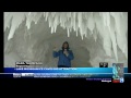 lake michigan ice caves a big attraction