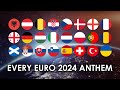 Every EURO 2024 National Anthem - Instrumental with Lyrics