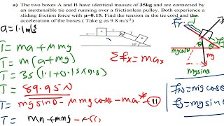 PULLEY SYSTEM & INCLINE PLANE-PHYSICS